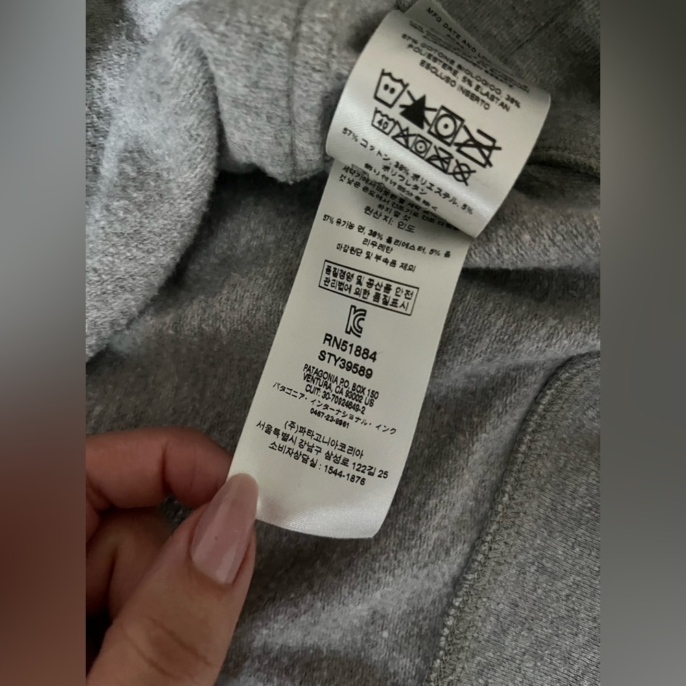 Patagonia Free Hand Fitz Roy Ahnya Hoodie in gray - Picture 12 of 13